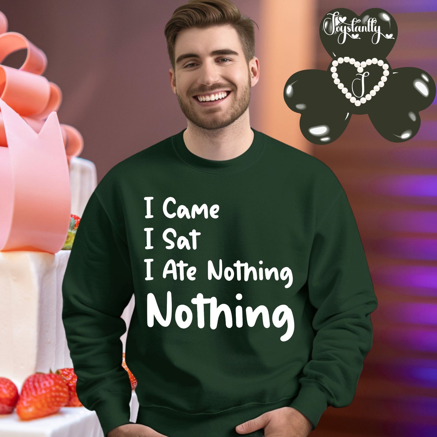 Funny Bachelor's Party Military Green Sweatshirt