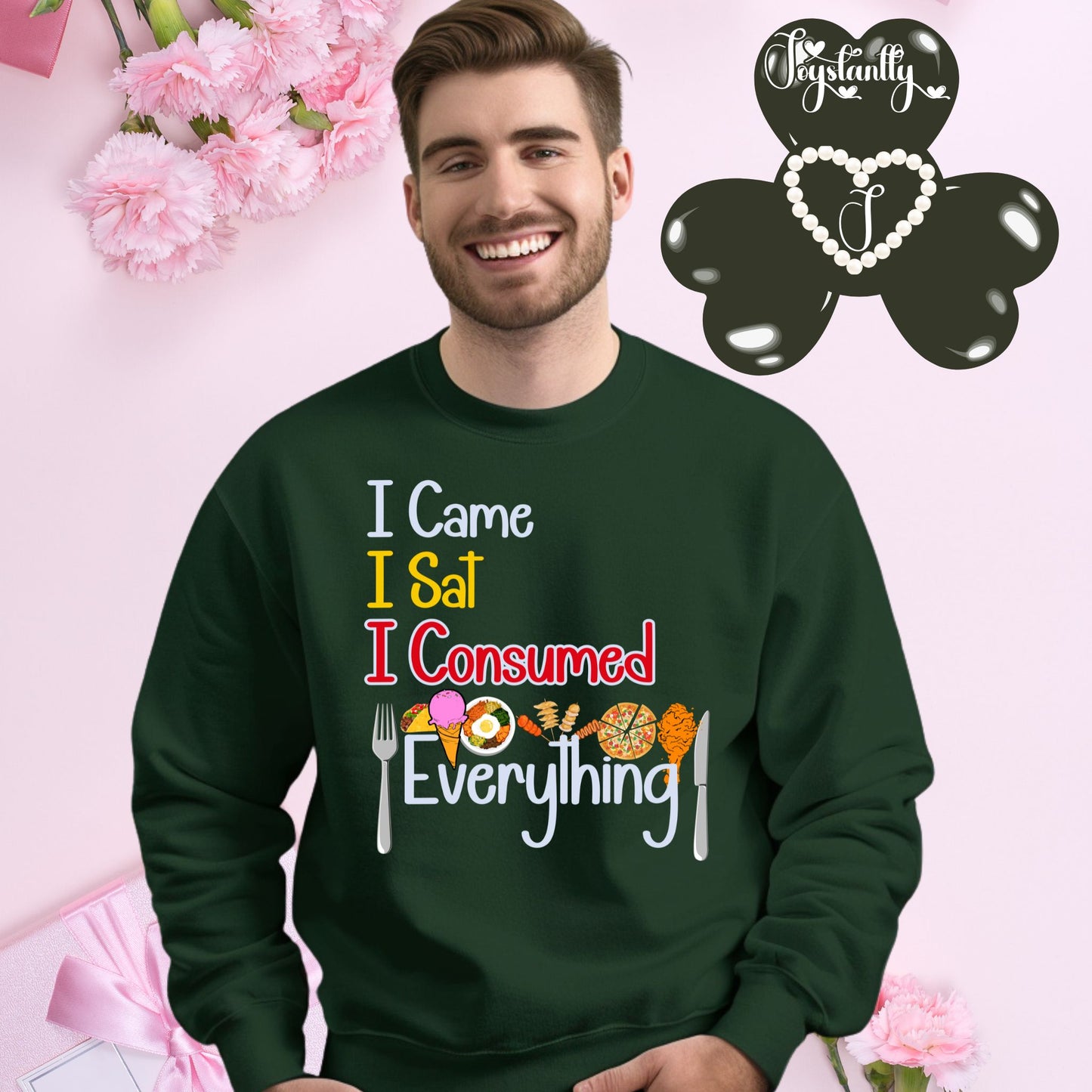 Funny Bachelor's Party Military Green Sweatshirt