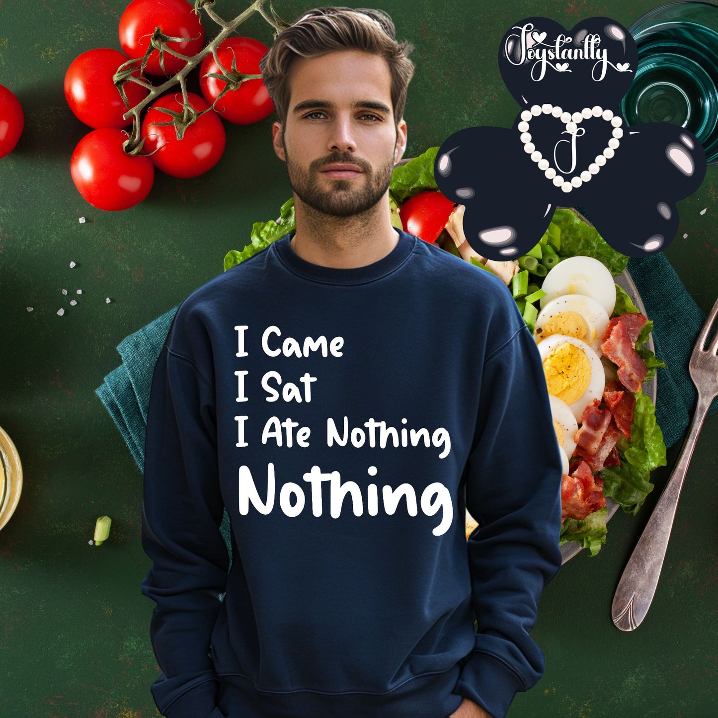 Funny Bachelor's Party Navy Blue Sweatshirt