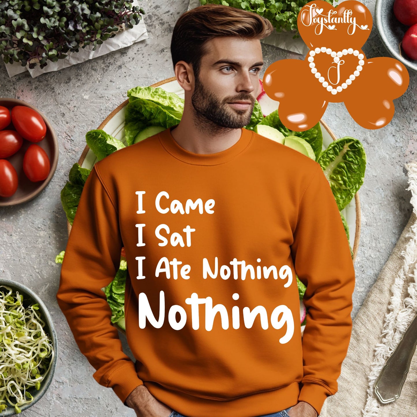 Funny Bachelor's Party Orange Sweatshirt