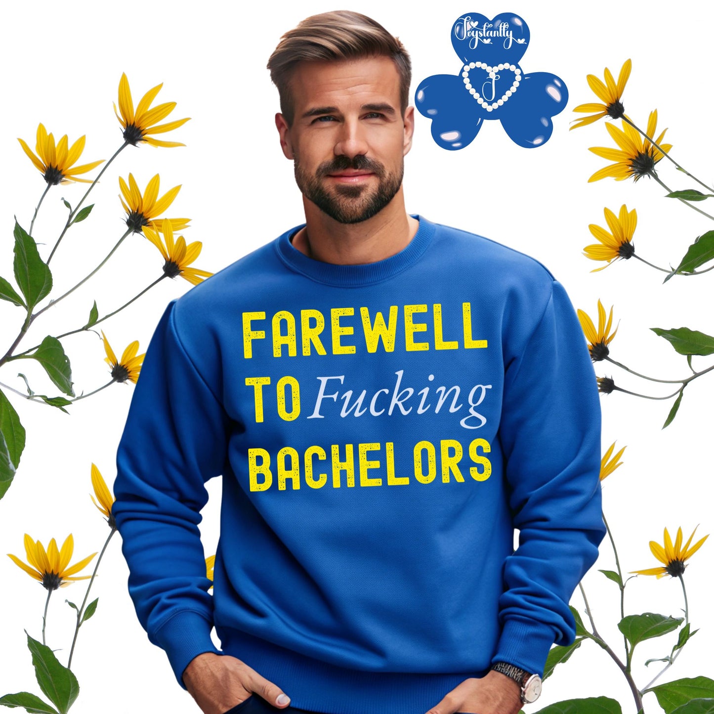 Funny Bachelors Party Royal Blue Sweatshirt