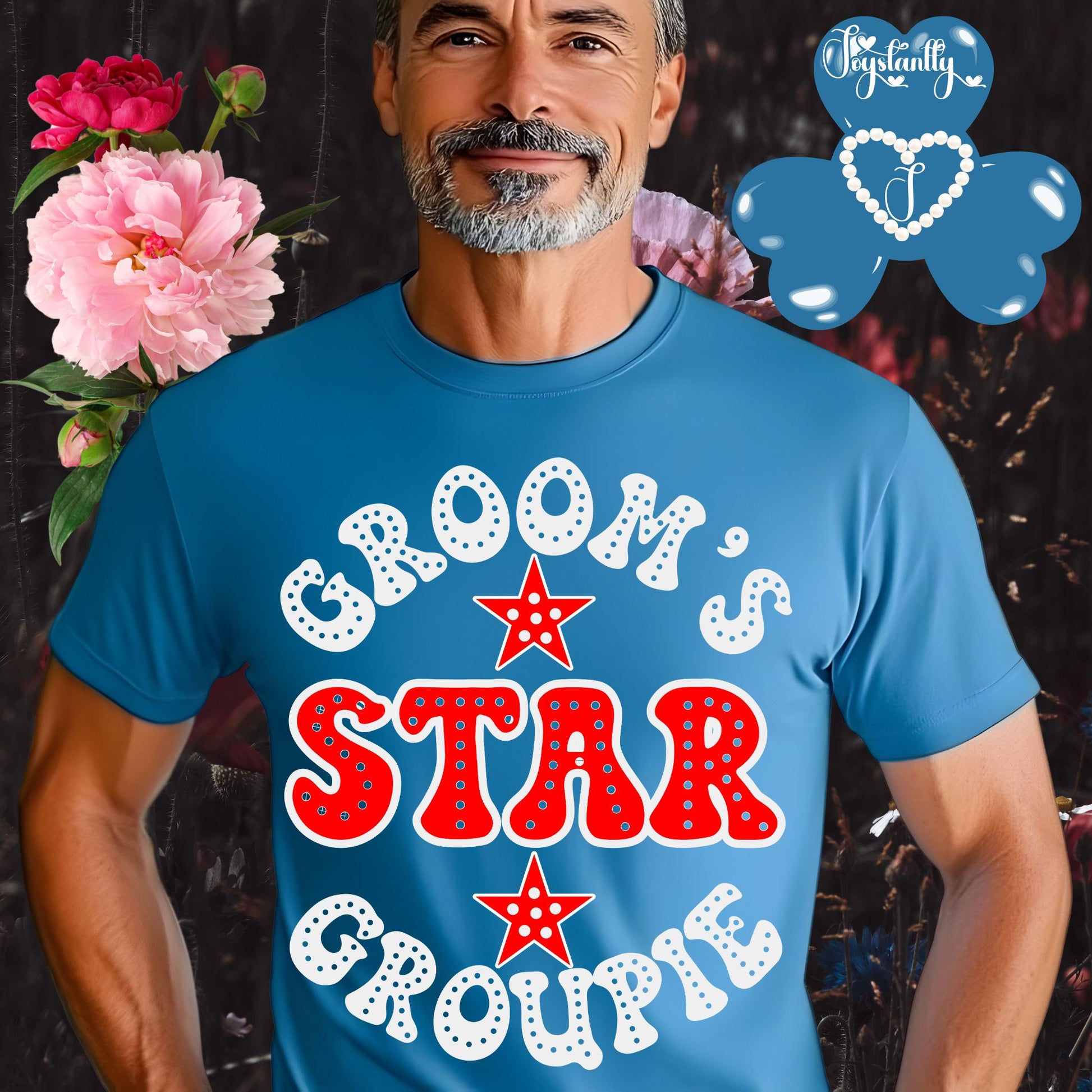 Aqua Blue Tee. Funny Bachelor Party Shirt.
