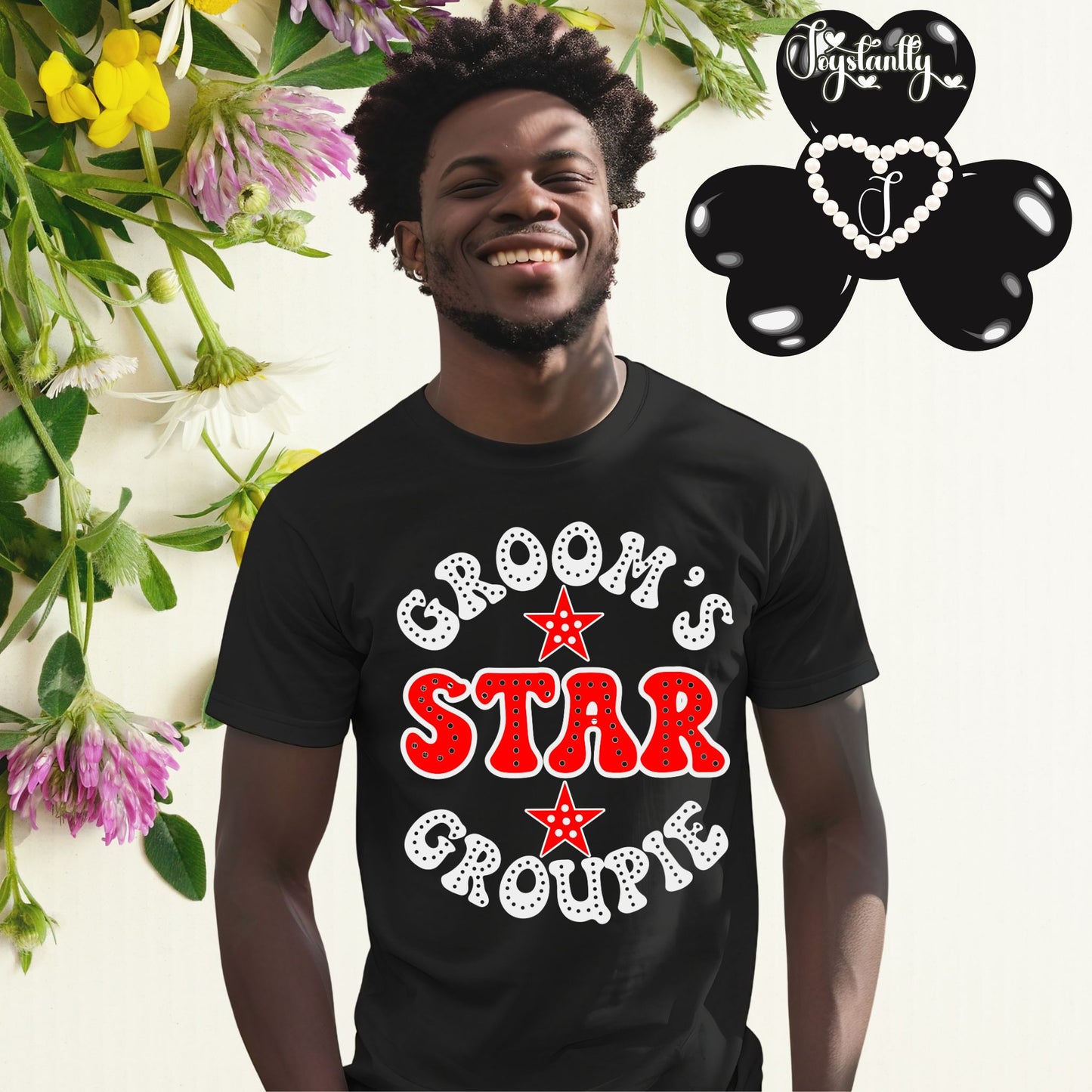 Black Tee. Funny Bachelor Party Shirt.