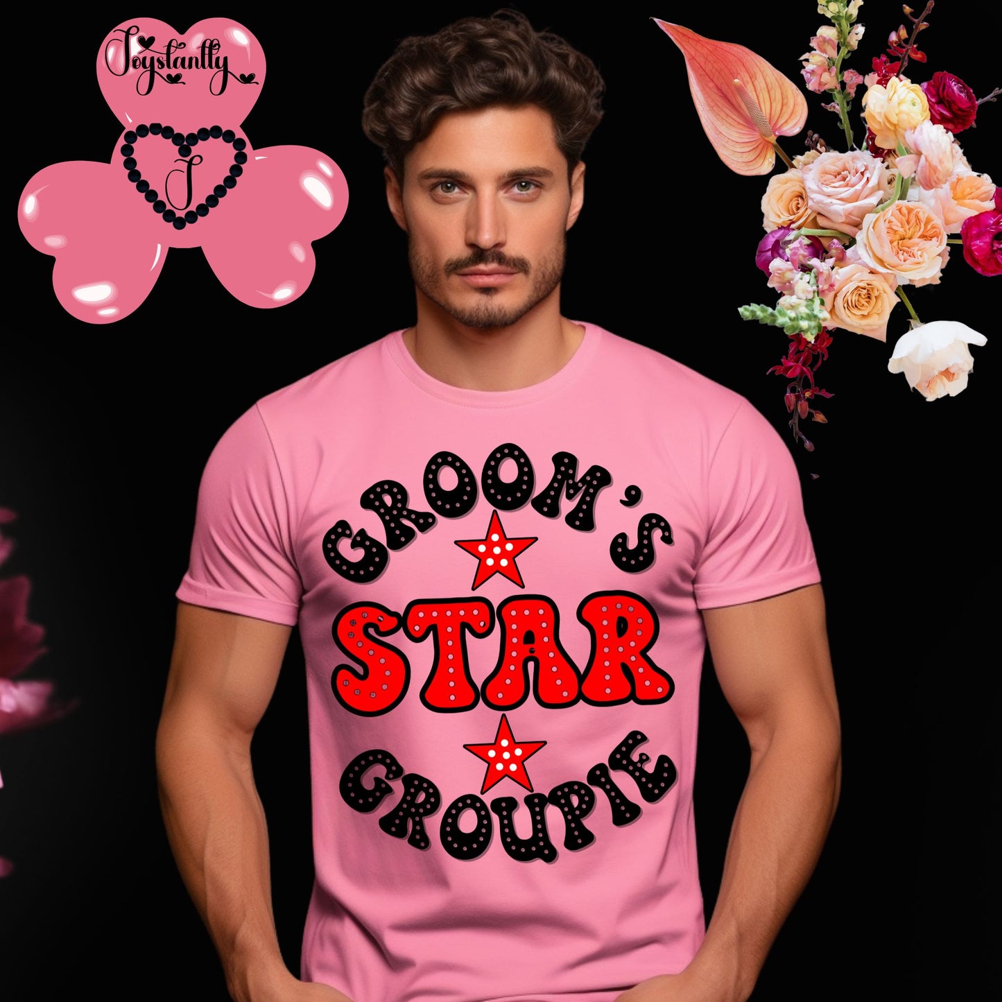 Pink Tee. Funny Bachelor Party Shirt.