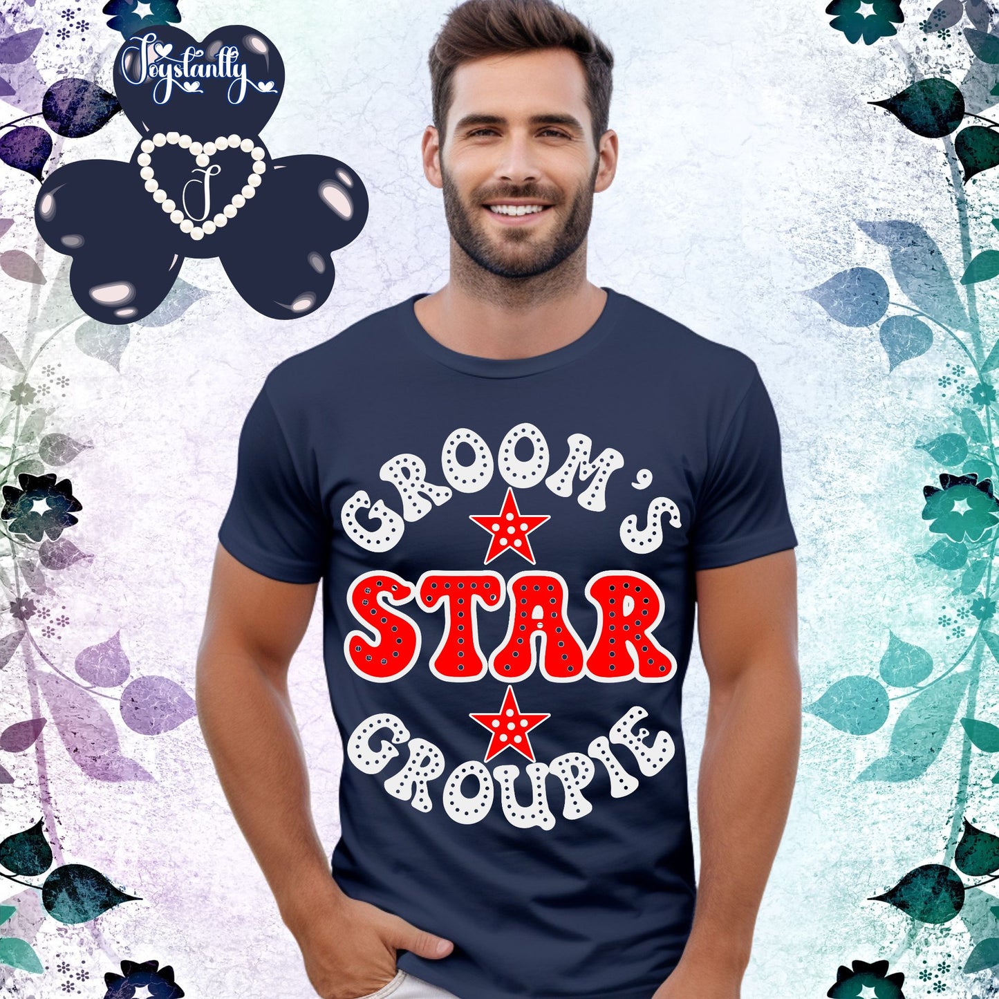 Navy Blue Tee. Funny Bachelor Party Shirt.