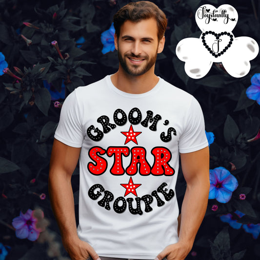 White Tee. Funny Bachelor Party Shirt.