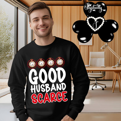 Funny Black Sweatshirt For Dads, Funny Black Sweatshirt For Husbands