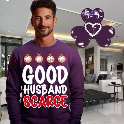 Funny Purple Sweatshirt For Dads, Funny Purple Sweatshirt For Husbands