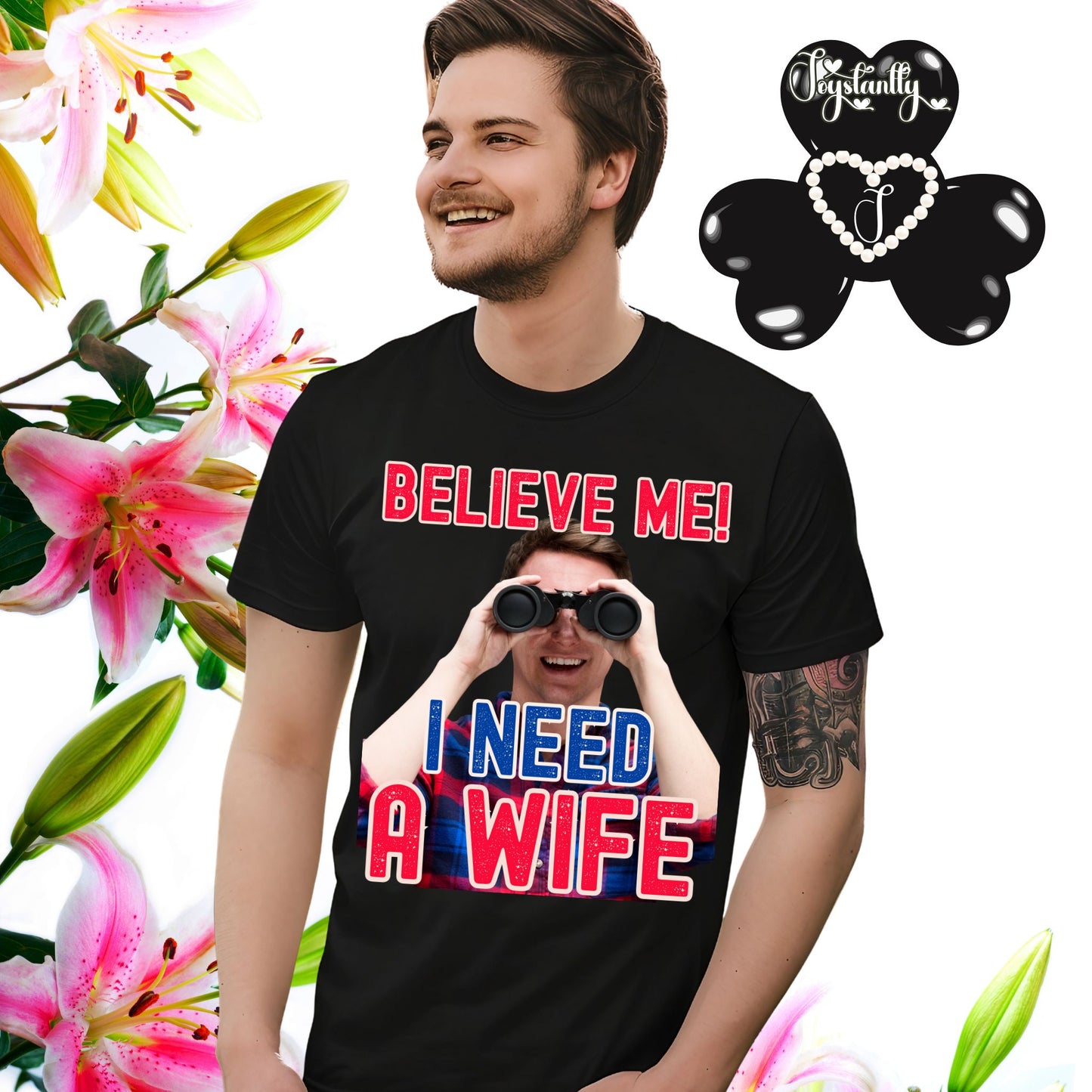 Funny Wedding Party Black Shirt