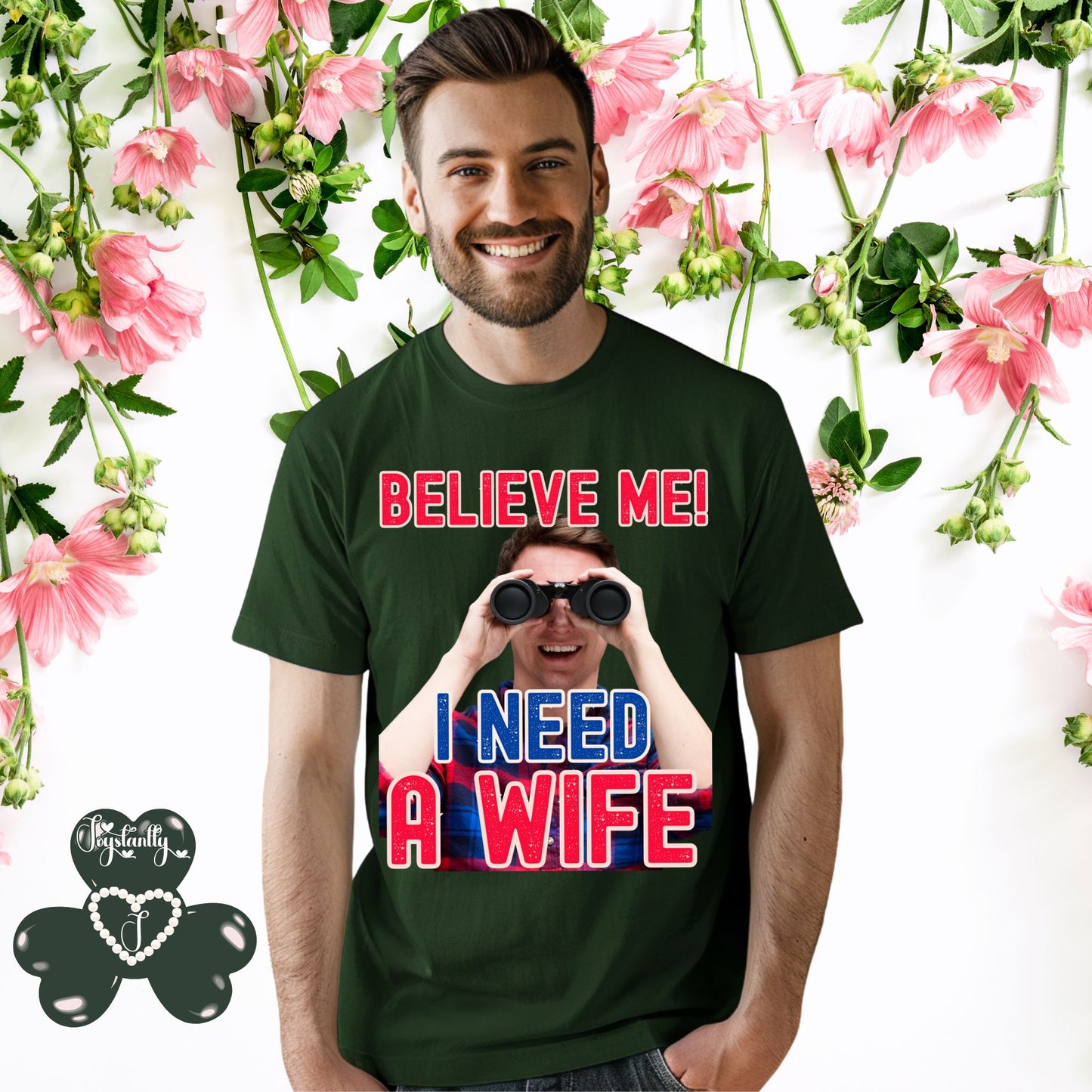 Funny Wedding Party Forest Green Shirt