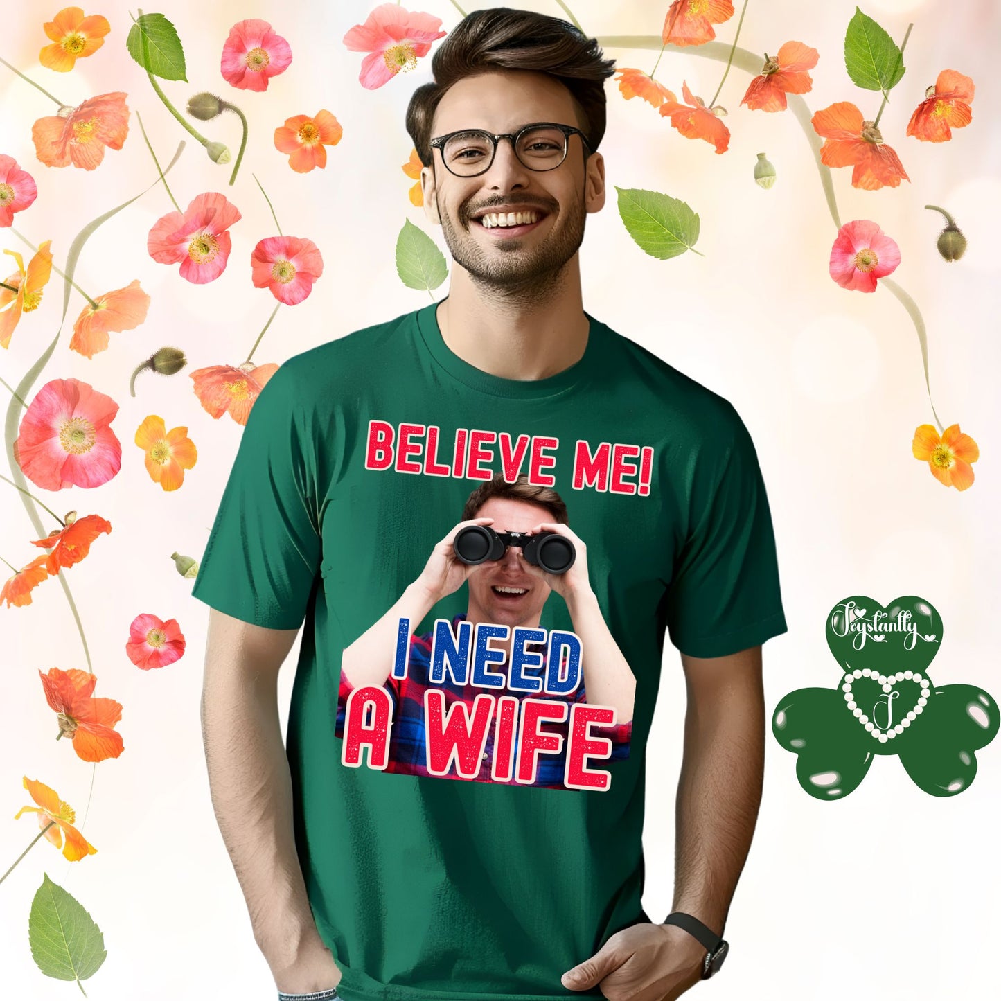 Funny Wedding Party Kelly Green Shirt