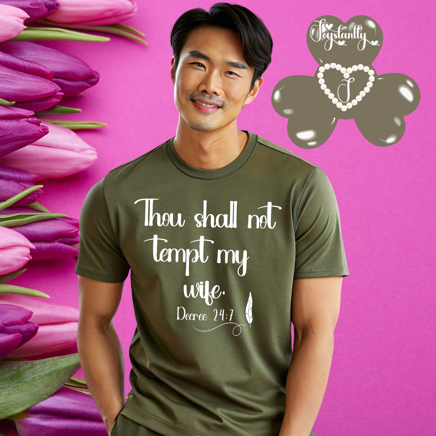 Military Green Shirt. Funny Shirt For Newlyweds 