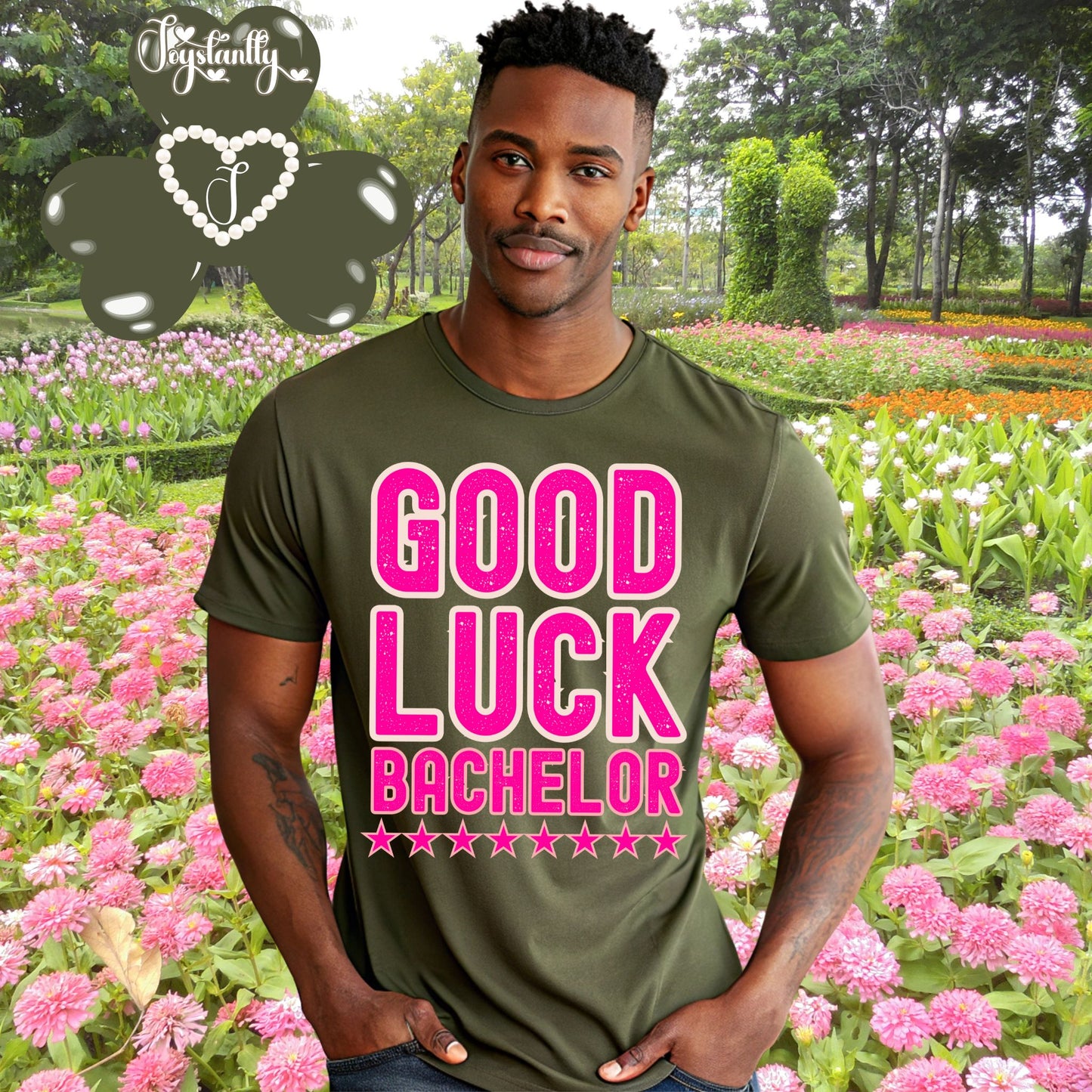 Military Green Shirt. Funny Groomsmen's Shirt
