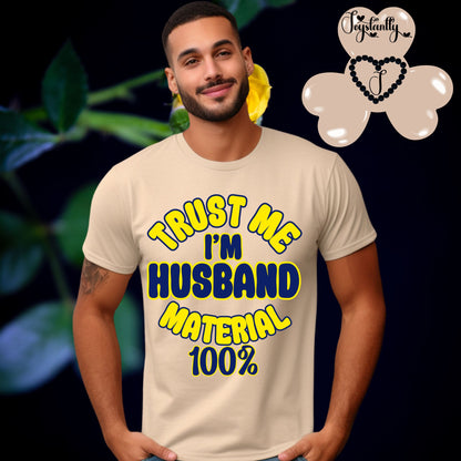Sand color T-shirt. Funny T-shirt for bachelor's party.