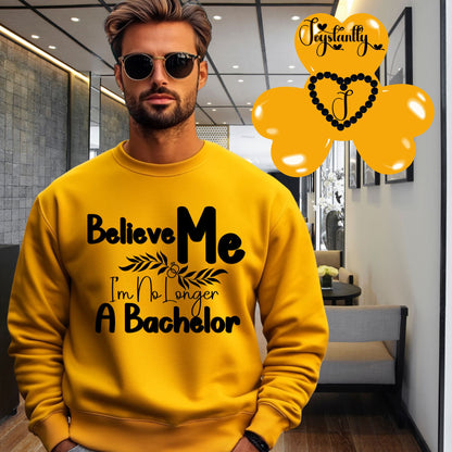 Funny Gold Sweatshirt for Honeymoon. Honeymoon Sweatshirt For Grooms.