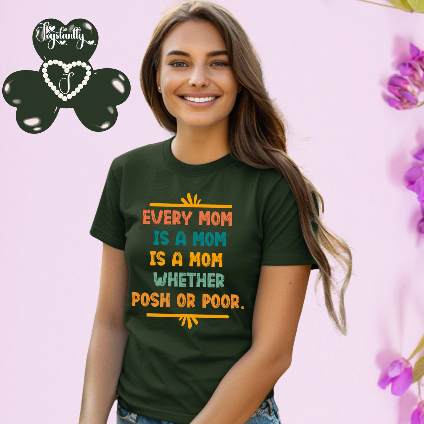 Perfect Shirt For Wise Moms. Mother's Day Forest Green Shirt