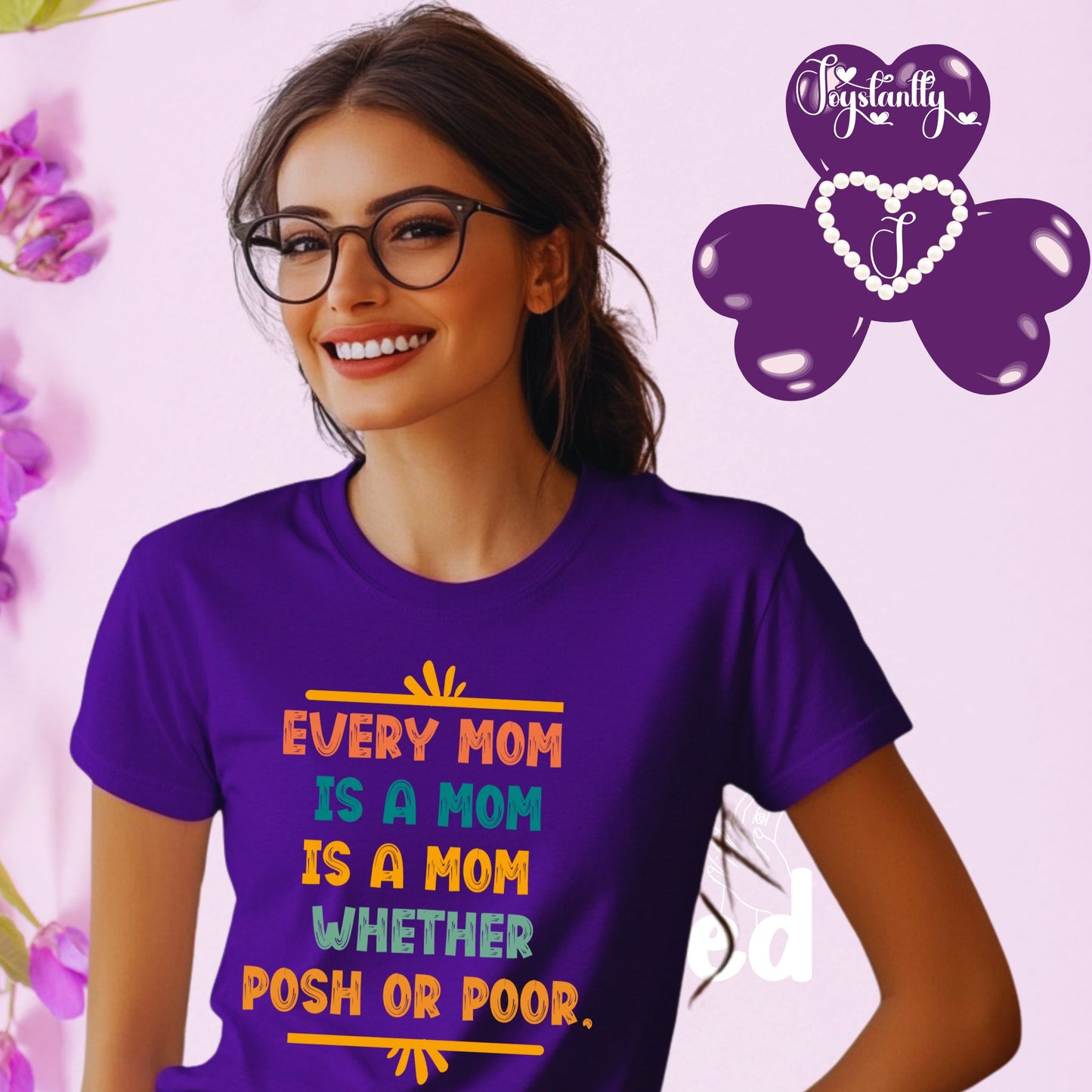Perfect Shirt For Wise Moms. Mother's Day Purple Shirt