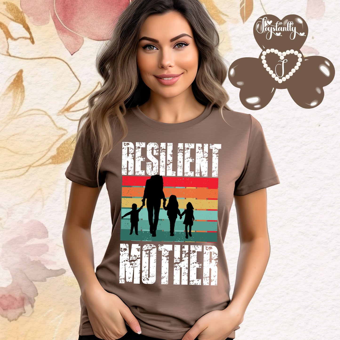 Perfect Brown Shirt For Strong Moms. Perfect Shirt For Moms.
