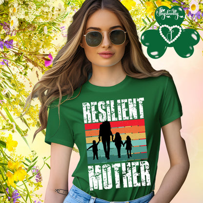 Perfect Kelly Green Shirt For Strong Moms. Perfect Shirt For Moms.