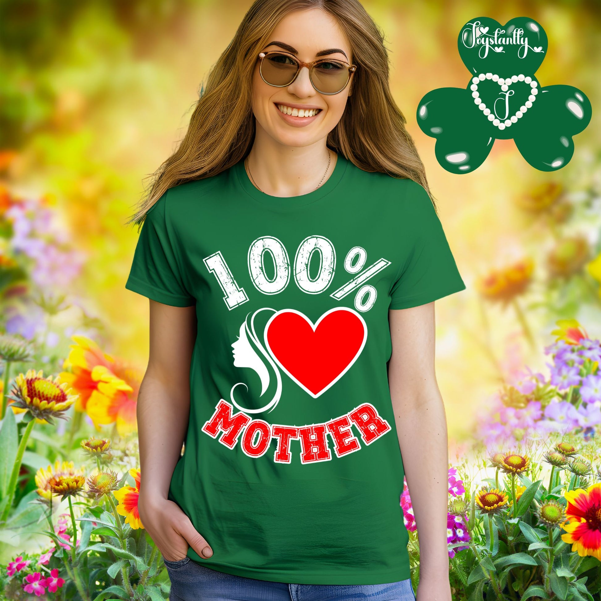 Perfect Shirt For Confident Moms. Mother's Day Kelly Green Shirt