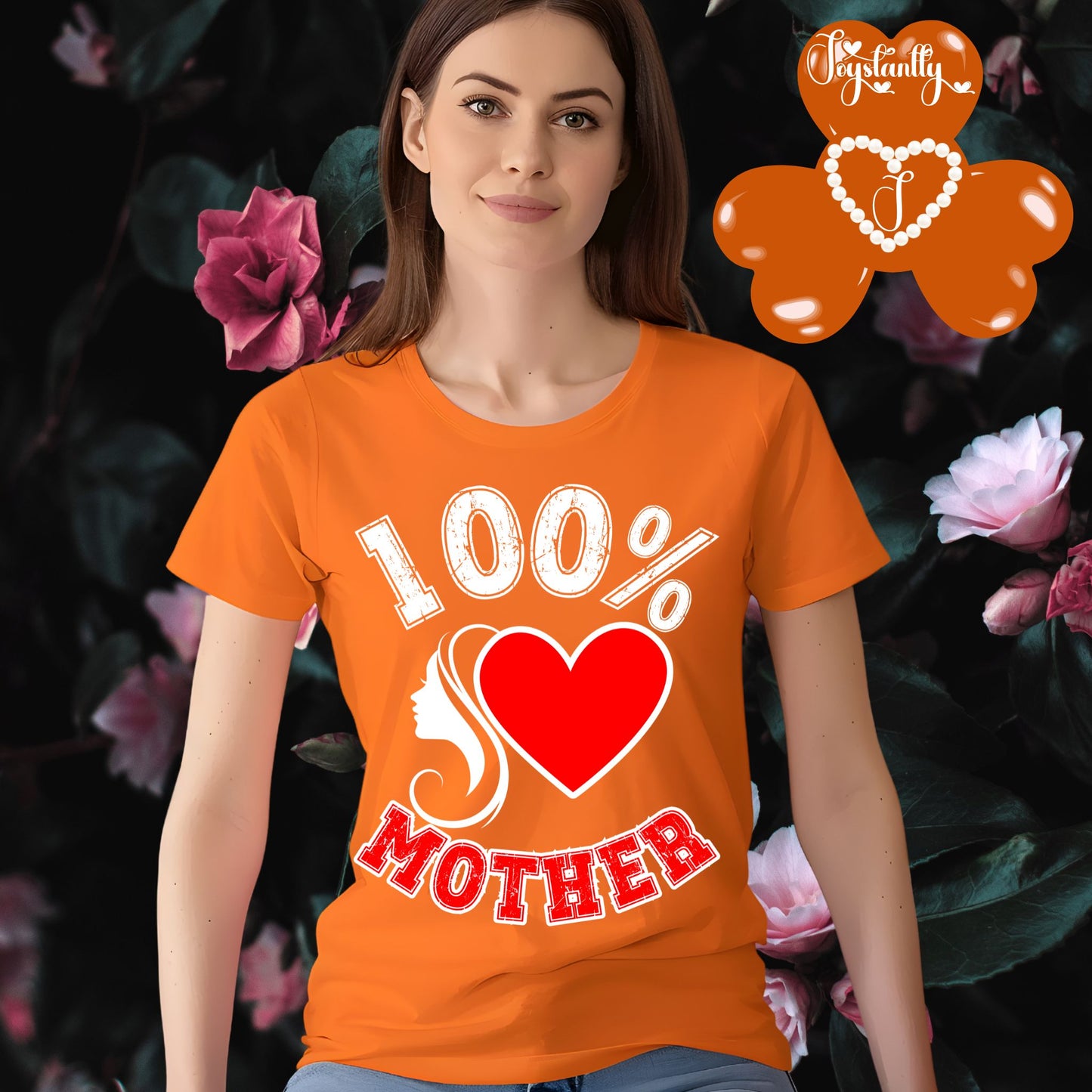 Perfect Shirt For Confident Moms. Mother's Day Orange Shirt