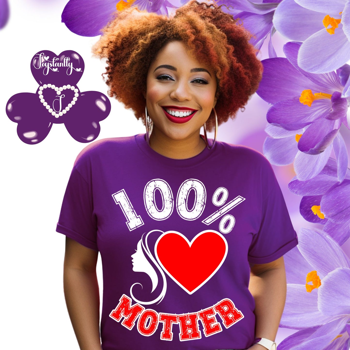 Perfect Shirt For Confident Moms. Mother's Day Purple Shirt