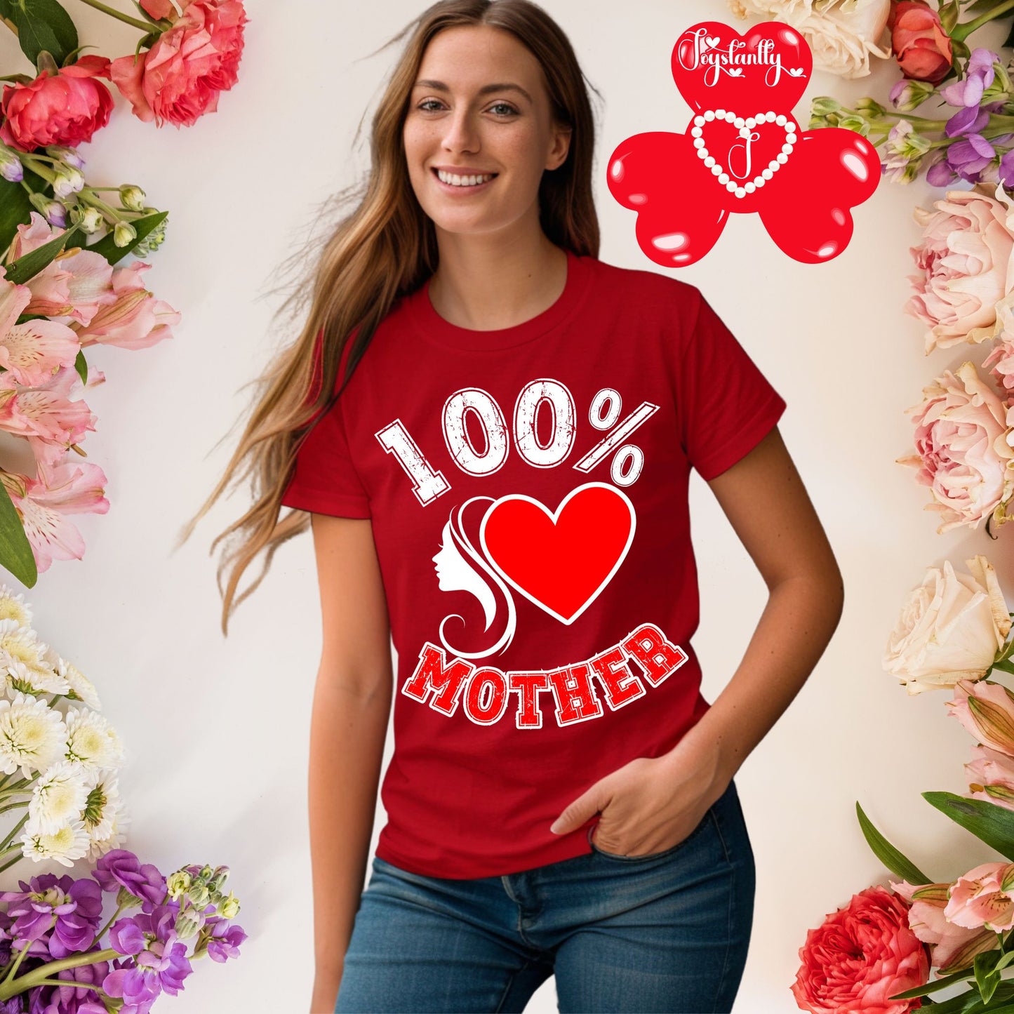 Perfect Shirt For Confident Moms. Mother's Day Red Shirt