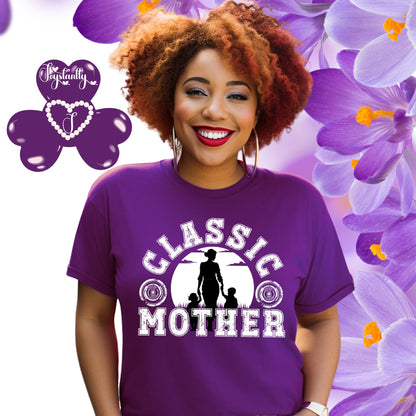 Perfect Shirt For Diligent Moms. Perfect shirt for moms. Purple shirt