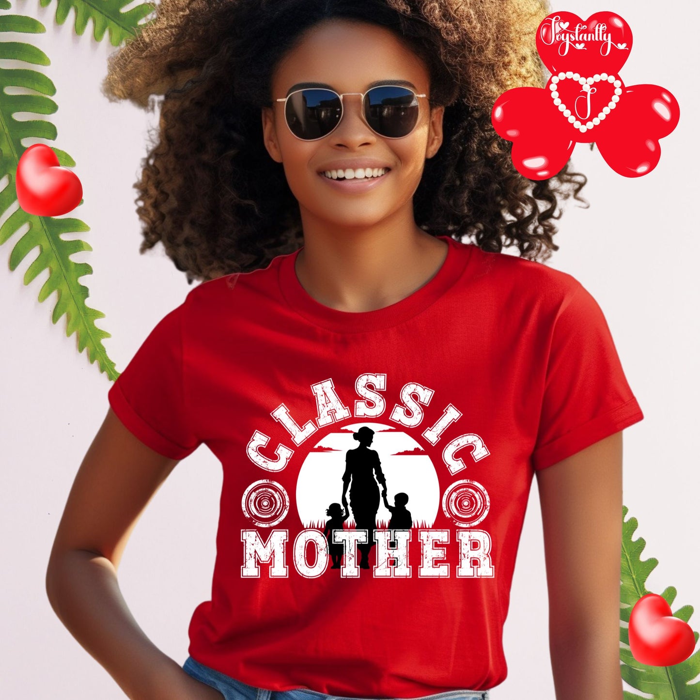 Perfect Shirt For Diligent Moms. Perfect shirt for moms. Red shirt