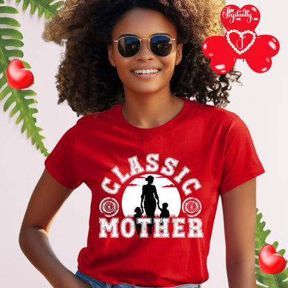 Perfect Shirt For Diligent Moms. Perfect shirt for moms. Red shirt