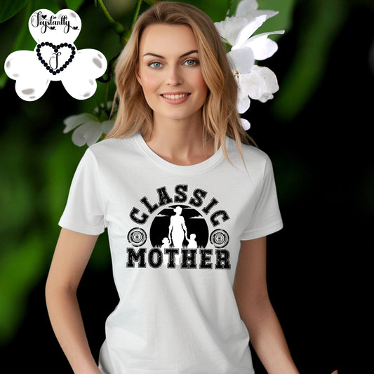 Perfect Shirt For Diligent Moms. Perfect shirt for moms. White shirt