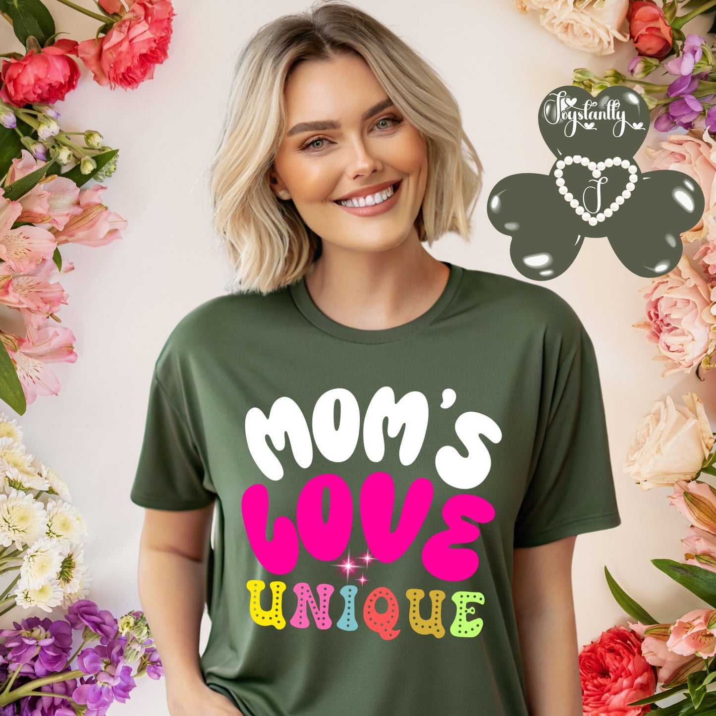 Perfect Shirt For Doting Moms. Perfect shirt for moms. Perfect shirt for moms. Military Green Shirt